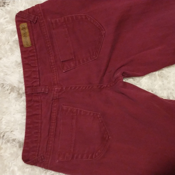 Mudd women's size 7 skinny jeans-,dusty rose color - Picture 9 of 9